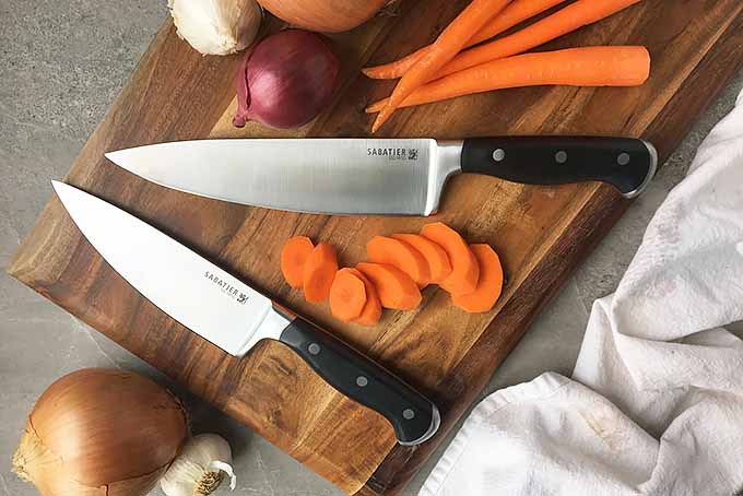 Sabatier chef's knives in multiple sizes | Foodal.com