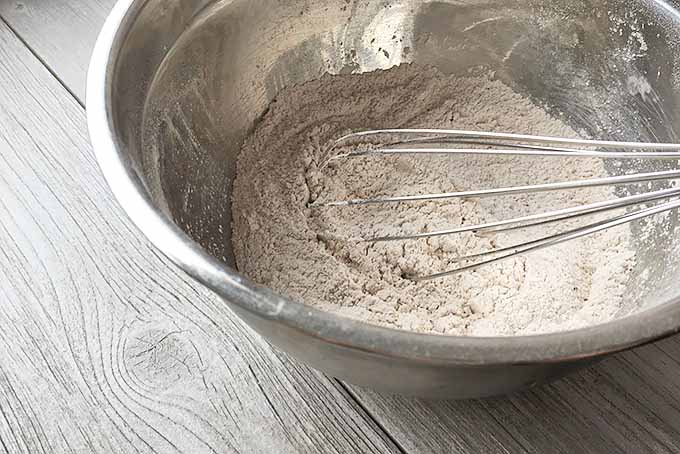 Whisking the Dry Ingredients Together for Pancakes | Foodal.com