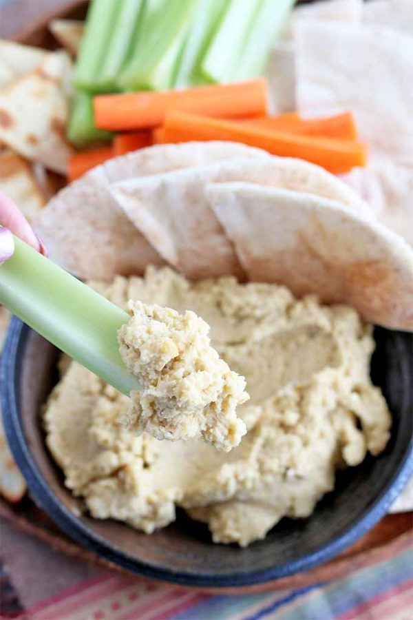 The Best Roasted Garlic Hummus Recipe | Foodal