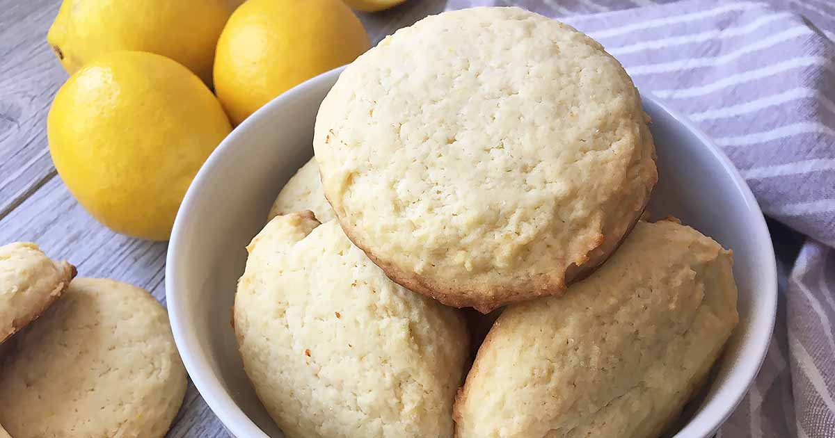 White Chocolate Lemon Sugar Cookies - Belle of the Kitchen