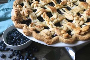 The Perfect Summertime Blueberry Pie