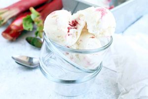 Rhubarb Swirl Ice Cream: Tart and Sweet for Your New Favorite Summer Dessert