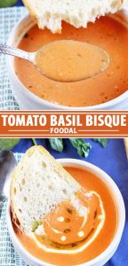 The Best Creamy Tomato Basil Bisque Recipe with Homemade Basil Oil | Foodal