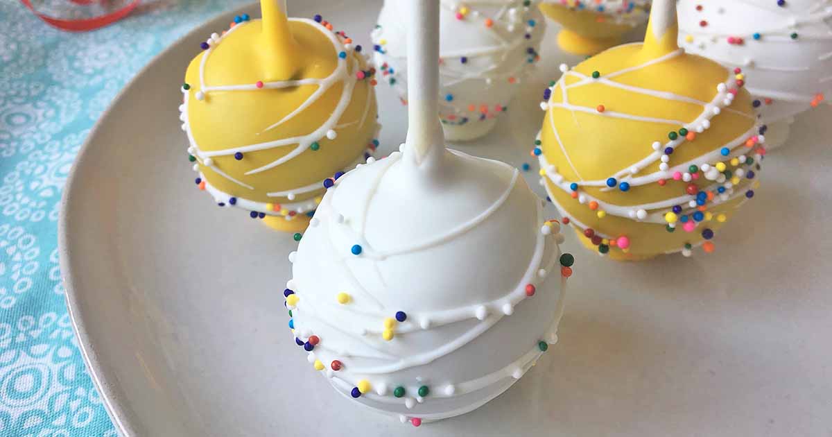 How to Make Confetti Cake Pops  Lifestyle with Leah