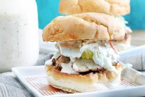 For a New Take on Barbecue, Try This Tangy White BBQ Grilled Chicken Sandwich