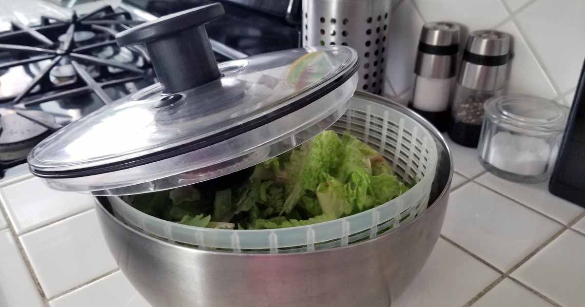 Salad Spinner Small Salad Spinners Best Rated Lettuce Dryer Vegetable Pouring Spout Serving Draining Bowl Washer 