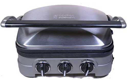 NEW! Cuisinart Griddler Indoor Grill Griddle Panini Press GRID-8PC, 1500  watts