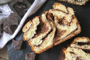 Chocolate Cinnamon Brioche Babka: A Mesmerizing Swirled Pastry