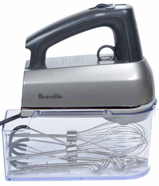  Breville Handy Mix Scraper Hand Mixer, Silver
