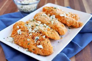 Crunchy Buffalo Baked Chicken Cutlets in 30 Minutes or Less