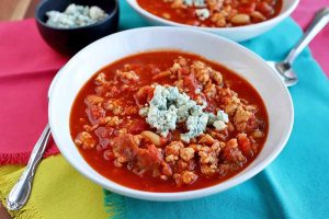 Make Game Day Even More Exciting with Quick and Easy Buffalo Chicken Chili