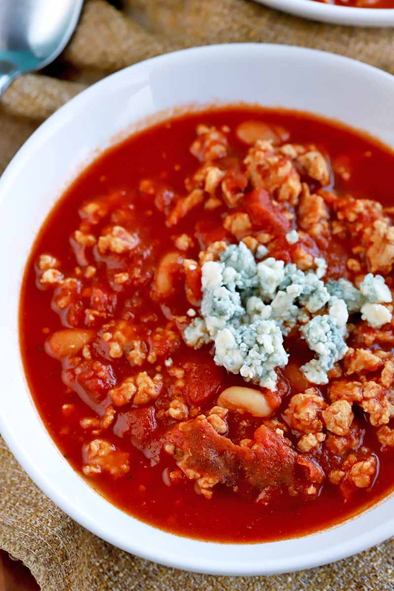 Quick Easy Buffalo Chicken Chili For Game Day Foodal
