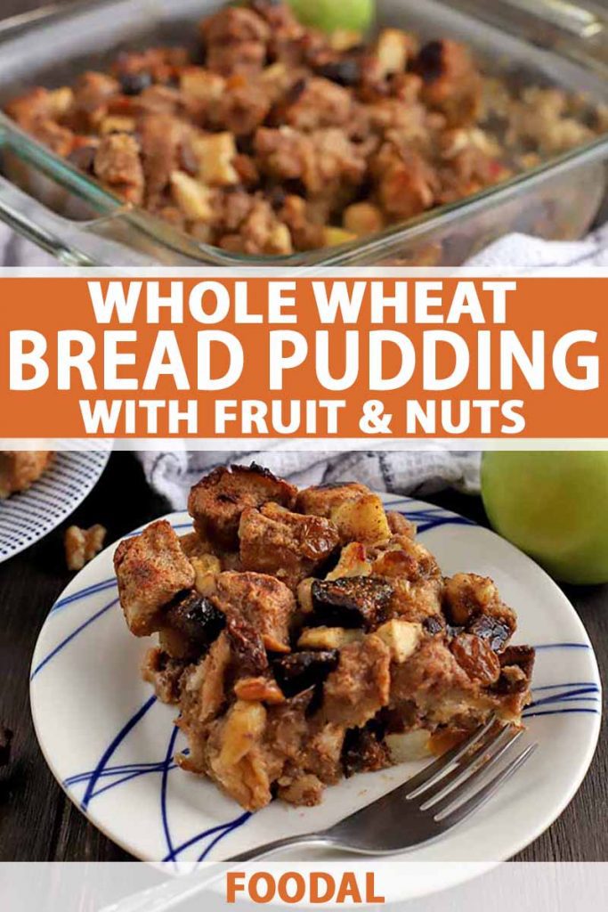 Whole Wheat Bread Pudding with Fruit and Nuts | Foodal