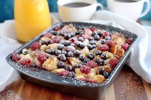 This Berry Breakfast Bake Recipe will Infuse Your Morning with the Flavors of Spring