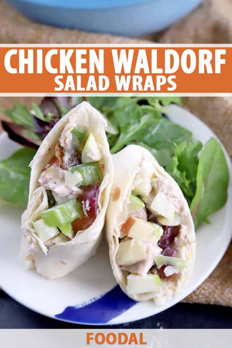 The Best Homemade Chicken Waldorf Salad Wraps | Foodal