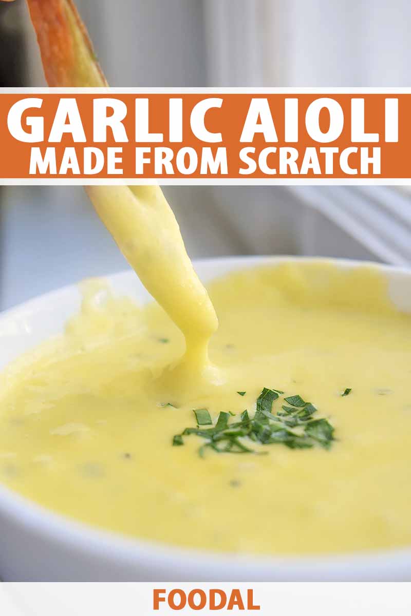 Garlic Aioli Made From Scratch The Ultimate French Fry Dip Foodal,Gin And Tonic Recipe