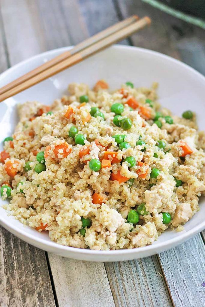 Quick and Healthy Quinoa Fried “Rice” Recipe | Foodal