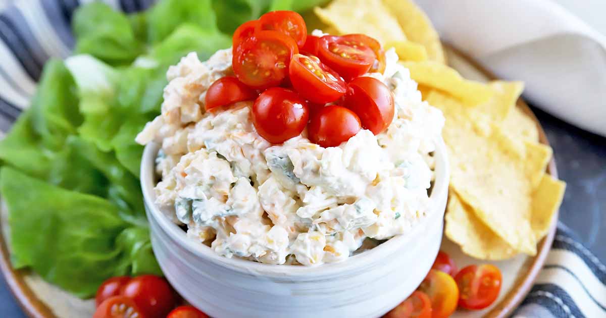 Corn And Cream Cheese Dip With Cherry Tomatoes Foodal