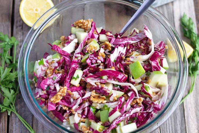 Einkorn Salad with Radicchio and Walnuts Recipe | Foodal