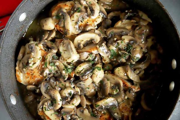 Chicken With Rosemary and Mushrooms Recipe | Foodal