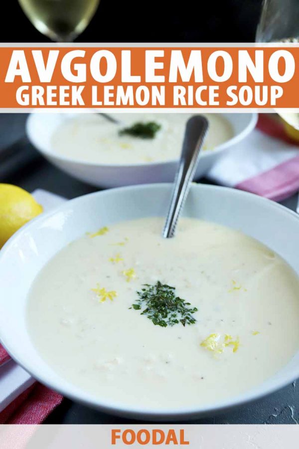 Greek Lemon Rice Soup Recipe (Avgolemono) | Foodal