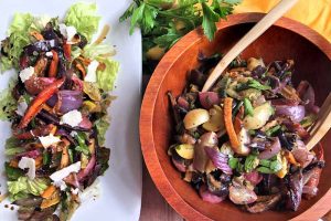 Roasted Vegetable and Herb Salad