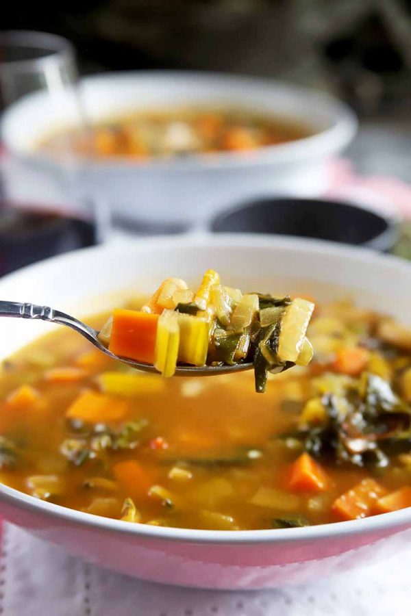 Hearty Winter Vegetable and Bean Soup Recipe | Foodal