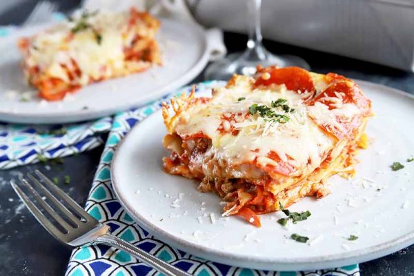 Pepperoni Pizza Lasagna Recipe | Foodal