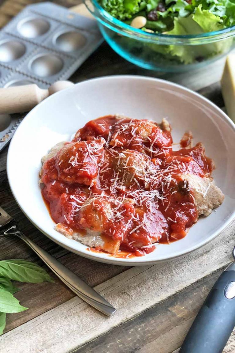Homemade Spelt Ravioli with Ricotta Cheese Filling Recipe | Foodal