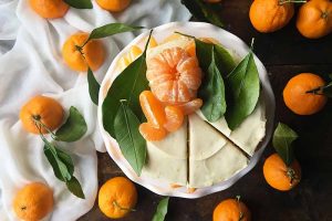 Satsuma Layer Cake with Cream Cheese Frosting