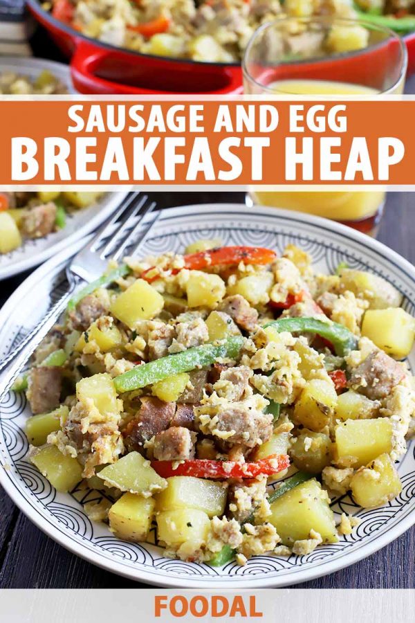 Sausage and Egg Breakfast Heap Skillet Recipe | Foodal
