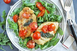 Chicken Cutlets with Tomatoes to Rescue Your Weeknight Dinner Plan