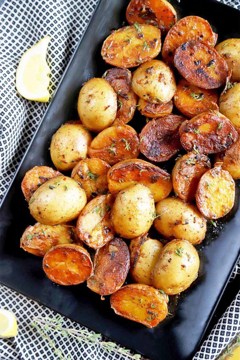 Lemon Baby Potatoes Recipe | Foodal