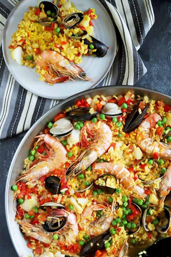 Spanish Paella de Marisco Recipe (Seafood Paella) | Foodal
