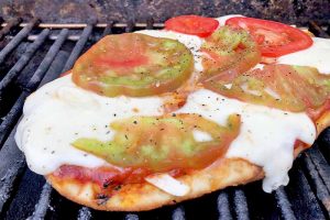 Grilled Caprese Naan Pizza Recipe | Foodal