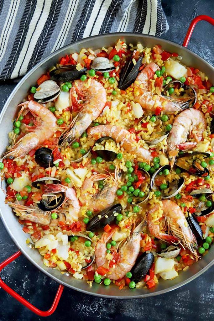 Spanish Paella de Marisco Recipe (Seafood Paella) | Foodal