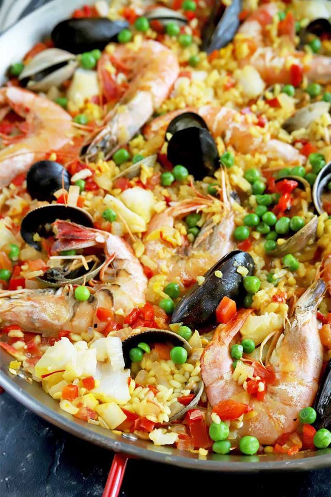 Spanish Paella de Marisco Recipe (Seafood Paella) Foodal