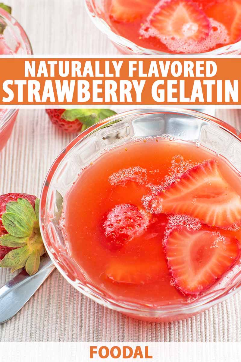 Naturally Flavored Homemade Strawberry Gelatin Recipe | Foodal