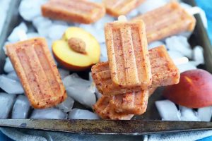 Feel The Chill with Easy 5-Ingredient Peach Popsicles