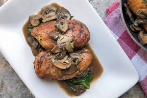 Balsamic Chicken with Mushrooms