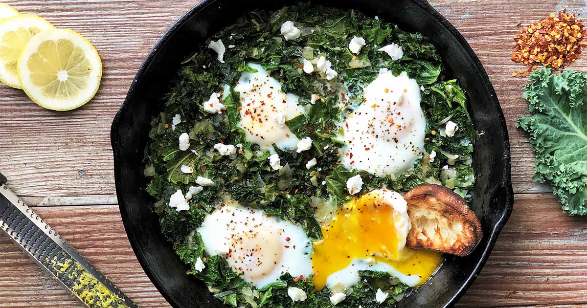 Kale and Eggs Recipe | Foodal