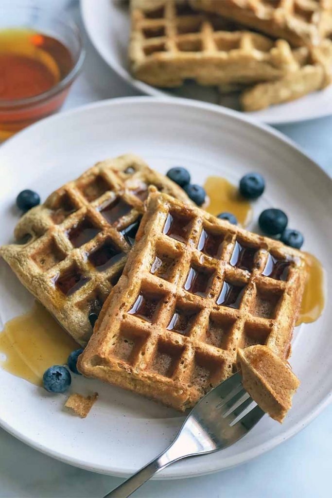 Fluffy Spelt Flour Belgian Waffle Recipe | Foodal