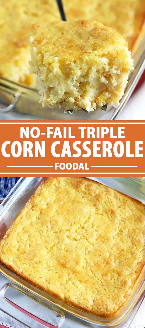 No-Fail Triple Corn Casserole Recipe | Foodal