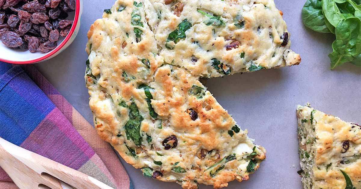 Quick squash and goat's cheese baked frittata recipe | delicious. magazine