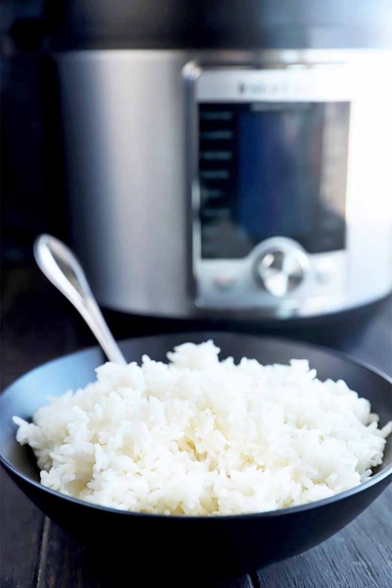 How to Cook White Rice in an Electric Pressure Cooker | Foodal