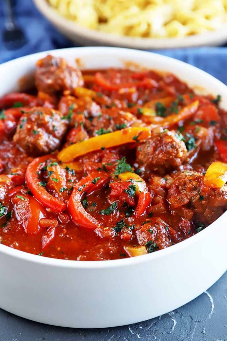 Goulash with Meatballs Recipe | Foodal