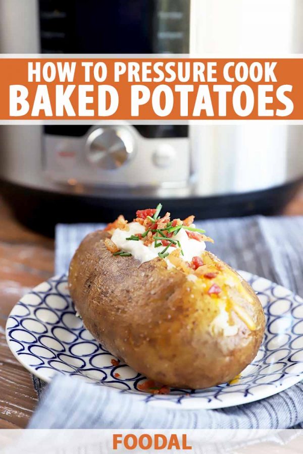 how to cook baked potatoes in pressure cooker
