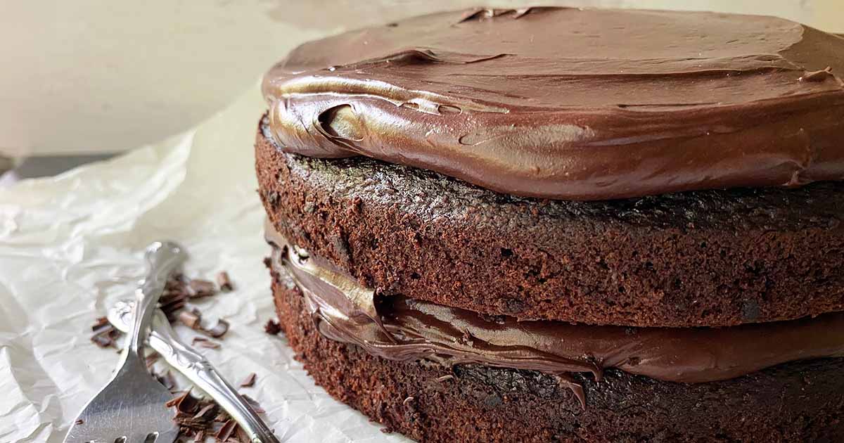 Whole Wheat Chocolate Cake Recipe - Healthy Chocolate Cake Recipes
