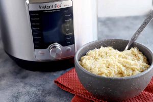 How to Cook Orzo in the Electric Pressure Cooker