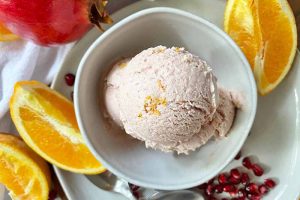 Pomegranate Orange Ice Cream: Get Fruity with This Frozen Treat!